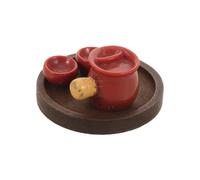 FUNNETOYU 6 Set Mini Tazze Di Caffè Tazze Da The Mini Tazza Di Caffè Accessori Per Case Delle Bambole in Miniatura Accessori in Cucina in Miniatura Decorazione Della Casa Delle Bambole