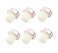 FUNNETOYU 6pezzi Pz Tappi t Per Bottiglie Di Vino Sigillanti Tappi Sottovuoto Per Vino Chiusura Ermetica Leggera e Facile Da Usare Per Casa Festa e Ristorante