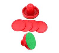 FUNNETOYU Accessori Ricambio Air Hockey Tavolo Spingitori Dischi per Partite Competititve e Divertimento Casa