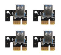 FUNNETOYU Adattatori Pci-e 1x a 16x Schede Riser per Mining Componenti Computer Slot Grafico Importato Connessione Stabile Resistente per Minatori Professionisti