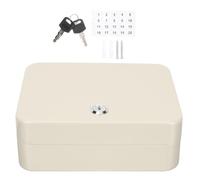 FUNNETOYU Armadio Portachiavi da Parete Cassetta Chiavi Compatta e Resistente con Serratura Organizer Chiavi per Scuola e Autofficina