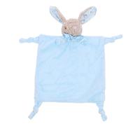 FUNNETOYU Asciugamano Appease Bambola a Forma di Coniglio in Peluche Crystal Velvet 26x22 Cm per Ragazzo Ragazza 0-3 Anni Comfort e Stimolazione Tattile per Ragazzo Ragazza Piccoli