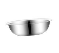 FUNNETOYU Bacinella Lavaggio Acciaio Multifunzionale Resistente e Compatta per Frutta e Facilmente Conservabile in Cucina