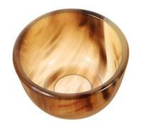 FUNNETOYU Bicchiere Corno Bue per Vino e Liquori Decorativo Tazza Fatto Mano per Bevande Regalo Originale per Amanti Dellarredo
