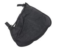 FUNNETOYU Borsa Porta Pannolini per Passeggino Antiscivolo Organizer Pratico per Cambio con Scomparti Multipli Nero per Mamma e Papà in Movimento