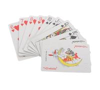 FUNNETOYU Carte da Gioco Design Plastico Assistivo in Braille per Ipovedenti per Apprendere Braille e Divertirsi Giochi Tattili e Ragazzo Ragazza