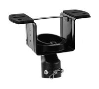 FUNNETOYU Ceiling Fan Mount Bracket, Brackets for Ceiling Fans in Ferro Nero, Fissaggio Angolato, Compatibilità Universale, per Living Room