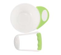 FUNNETOYU Ciotola per Schiacciare Alimenti per e Portatile con Base Antiscivolo Utensile per Frullare e Macinare per Pappe per Cucina