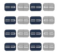 FUNNETOYU Clip di Fissaggio Antiscivolo per Sacchetti della Spazzatura, Set da 16 Pezzi in Plastica Robusta, Clip Regolabili per Bidoni da Interno per Cucina e Bagno