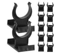 FUNNETOYU Clip per Zoccolo da Cucina in Plastica Robusta, Morsetti per Battiscopa Mobili, Set da 12 Pezzi per Supporto Piedi Armadio, Accessori per Organizzazione Mobiletti Cucina,