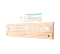 FUNNETOYU Completo per Rilegatura Libri da Te in e Ferro Kit Punzonatura e Cucitura per Strumento Resistente per Rilegare Pagine Saldamente con Metodo Cucito per Artigianato e