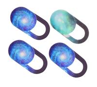FUNNETOYU Copertura per Fotocamera Privacy 4 Pezzi in Plastico Ultra Sottile Design Resistente per Laptop, Tablet e Smartphone Protezione Contro Lo Spionaggio