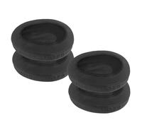 FUNNETOYU Cuscinetti Auricolari in Spugna Morbida 4 Pezzi, Coperture di Ricambio Isolanti Acustiche per Cuffie Telefoniche, Comfort Prolungato per Uso Ufficio e Giochi