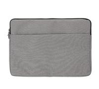 FUNNETOYU Custodia Protettiva Laptop Grigia Borsa Imbottita Antiurto e Leggera Sleeve Portatile per Notebook e Tablet Design Semplice e Traspirante per Viaggi e Lavoro