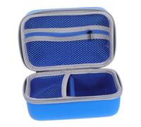 FUNNETOYU Custodia Rigida Per Fotocamera Digitale Per Bambini e Mini Stampante Etichette Protettiva in Eva Antiurto Organizer Portatile Blu Per Viaggi e Uso All'aperto