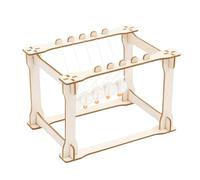 FUNNETOYU DIY Pendolo di Newton con Sfere Equilibranti Giocattolo Scientifico per Esperimenti di Materiale Educativo per Studenti Strumento di Apprendimento delle Leggi del