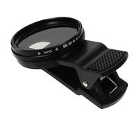 FUNNETOYU Filtro Per Lenti Cellulare 37mm Nd2-400 Clip e Custodia Portatile, Accessorio Leggero Multifunzionale Per Fotografia Artistica Su Smartphone