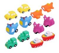 FUNNETOYU Giocattoli Per La Vasca Da Bagno Giocattoli Per La Doccia Per Ragazzo Ragazza Piccoli Set Da 12 Pezzi Compatti e Adorabili Per Bagno Accessori Per Ragazzo Ragazza Sicuri e Divertenti