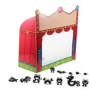 FUNNETOYU Kit Marionette Teatro Delle Ombre Fai Da Te Materiali Per Burattini Da Dito, Gioco Educativo Per Ragazzo Ragazza, Spettacolo Teatrale Artistico e Sperimentazione Scientifica Culturale