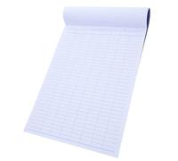 FUNNETOYU Libro Contabile Registro Inventario A4 Verticale per Ufficio e Scuola Quaderno a Righe per College Monitoraggio Entrate e Uscite Libretto di Classe per Gestione Finanziaria e