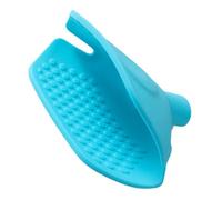 FUNNETOYU Maniglia Silicone Multifunzione per Coperchi e Pentole Antiscottatura e Antiscivolo Resistente Al Calore per Cucina Impugnatura Termoisolante e Funzione Imbuto Blu