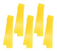 FUNNETOYU Marcatori di Resistenza e Design Creativo Buona per Esercizi Allenamento 10 Pezzi in PVC Giallo velocità e Agilità Calcio su Campi da Calcio e Tennis