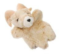 FUNNETOYU Marionetta Capra Animale di Peluche Interattiva Burattino Realistico per Bambini Regalo di Compleanno Racconti e Spettacoli