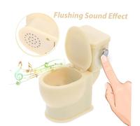 FUNNETOYU Mini Toilette Per Casa Delle Bambole Con Scarico Giocattolo Mini Vasino in Accessori Decorativi Per