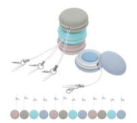 FUNNETOYU Panno Pulizia Schermo Mobile Macaron 20 Pezzi Portachiavi, Microfibra Riutilizzabile per Obiettivo Fotocamera, Laptop e Occhiali - Detergente Compatto Multiscenario per Uso