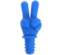 FUNNETOYU per Vino in Silicone Sigillante Ermetico Design Resistente e Stabile Bar e Feste Blu