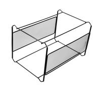 FUNNETOYU Portaoggetti per File Scatola Portaoggetti Scrivania Portadocumenti in Organizer per Documenti Sospesi Contenitore per Documenti