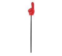 FUNNETOYU Puntatore per Dita in Abs e Schiuma, Versatile per Aule Scolastiche, Aumenta la Partecipazione dei Colore Rosso Brillante
