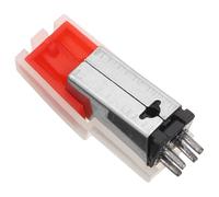 FUNNETOYU Puntina Stilo Sostitutivo per Giradischi e Fonografo Testina Magnetica Precisione Audio Ago Ricambio Portatile per Lettore Vinili e Accessori Vinili