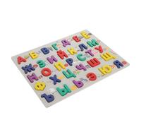 FUNNETOYU Puzzle in Legno Alfabeto Russo, Stimola la Creatività e L'apprendimento Precoce, per Gioco Educativo e Apprendimento in Famiglia