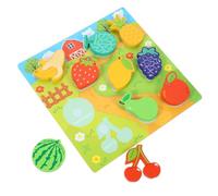 FUNNETOYU Puzzle Legno per Educativo Multiculturale per Sviluppo Coordinazione Mano Occhio e Abilità Motorie Puzzle Apprendimento Prescolare