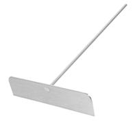 FUNNETOYU Rastrello Crepe in Acciaio Strumento Ergonomico per Spalmare Pancake e Omelette Utensile Manuale per Preparazioni