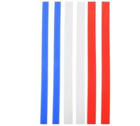 FUNNETOYU Righelli in Silicone per Spessore Impasto, 6 Strisce Guida per Mattarello, Resistente e Pratico, per Biscotti e Pizza Uniformi, Utensili da Cucina Portatili