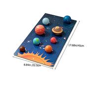 FUNNETOYU Solare Puzzle Giocattolo Per Ragazzo Legno Puzzle Interattivo Abbinamento Cognizione Del Solare