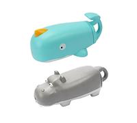 FUNNETOYU Sparatutto Whale per Design Pompa Estrattore Capacità per Giochi Spiaggia e Bagnetto