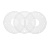 FUNNETOYU Strumento Portatile per Piegare Nastrini per Bouquet e Decorazioni, Set di 3 Pezzi in Plastico Bianco per Designer in Movimento e Artigianato per Eventi