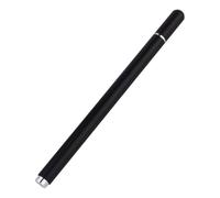 FUNNETOYU Stylus Pen Capacitivo Nero per Tablet e Smartphone Punta Fine Sostituibile Compatibile con Tutti i Touch Screen Penna Digitale Portatile per Appunti e Disegno