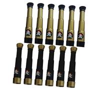 FUNNETOYU Telescopio Giocattolo Monoculare Piccolo 12 Pezzi Accessori Da Pirata Per Bambini 3-5 Anni Gioco Educativo Portatile Per Sviluppo Scientifico e Curiosità