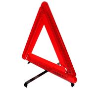 FUNNETOYU Triangolo di Emergenza Auto Pieghevole Led, Base Stabile, ABS | Uso Notturno e Sicurezza Stradale, 1 Pezzo, Batterie 3 X Aa, Riflettori Rossi su Entrambi i Lati