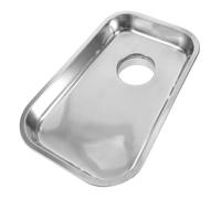 FUNNETOYU Vassoio Liscio per Tritacarne in Inossidabile di Carico Accessorio per Preparazione Igienica di Salsicce e Macinata