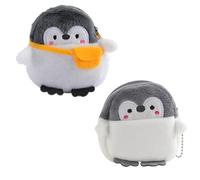 Funngy Porta Monete,2 PCS Plush Mini Portamonete Portamonete da Donna Mini Portatile Sacchetto Mini Peluche Borsa per Il Trucco Carini Piccoli Portafogli per Shopping Viaggi Incontri