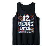 Funny 12 Years Later Class of 2027 Senior Back to School Canotta