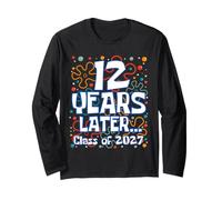 Funny 12 Years Later Class of 2027 Senior Back to School Maglia a Manica