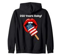 Funny 1776 - Giorno dell'Indipendenza 2026 per Donne Signore Ragazze Felpa con Cappuccio