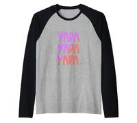 Funny 3 yada Multicolore Viola|Arancione Maglia con Maniche Raglan