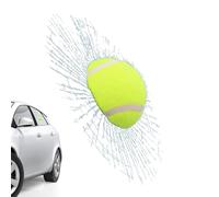 Funny 3D Car Decal - Broken Glass Prank Sticker, Tennis Ball Hit Effect, Realistic Window Decoration | Auto SUV Sedan Styling Humor Trick Windshield Exterior Display Practical Joke Accessory